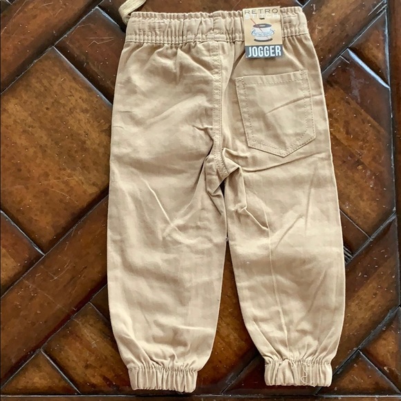 NWT kids Jogger pull on pants 24M  retro stitch - Picture 4 of 5